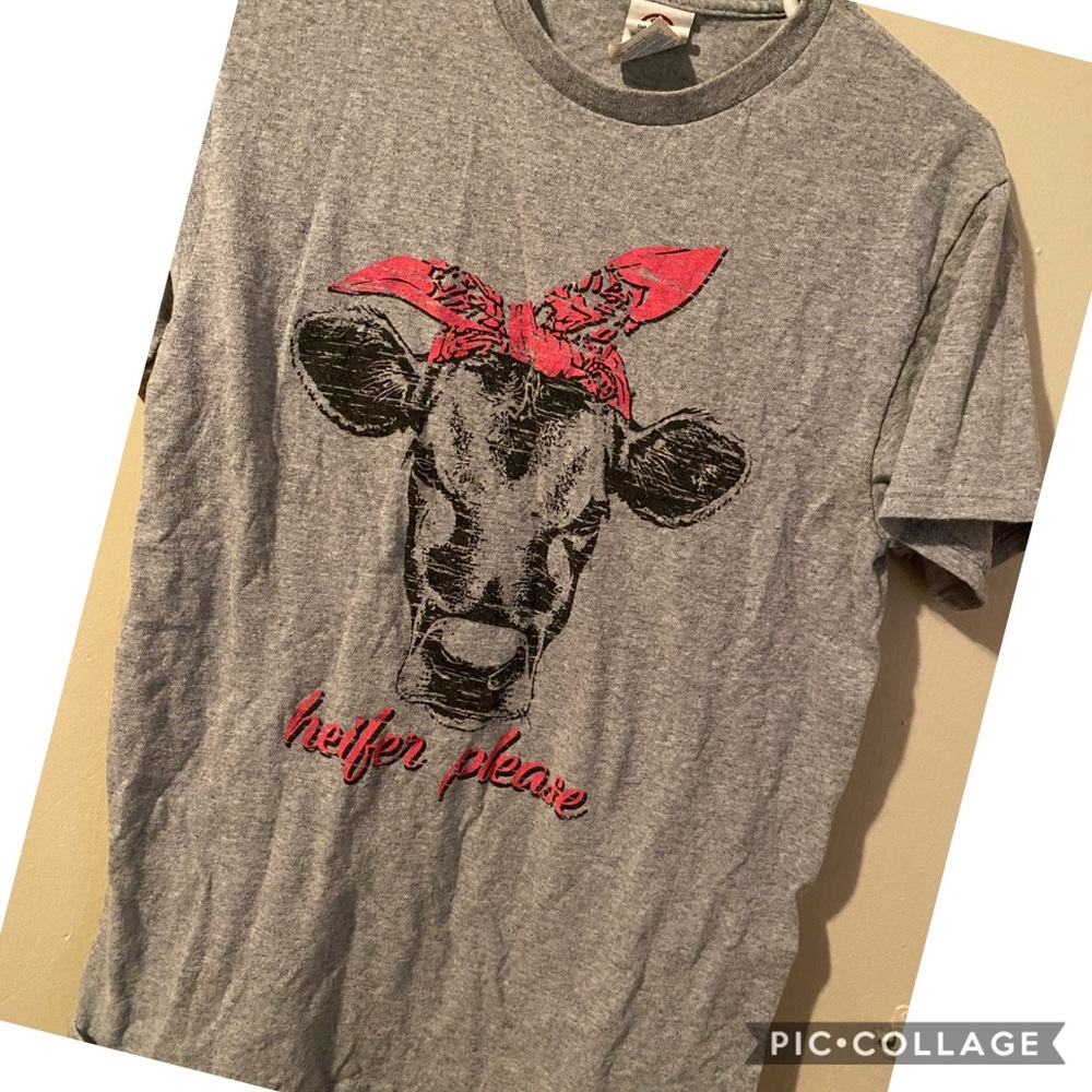 Small heifer please t-shirt